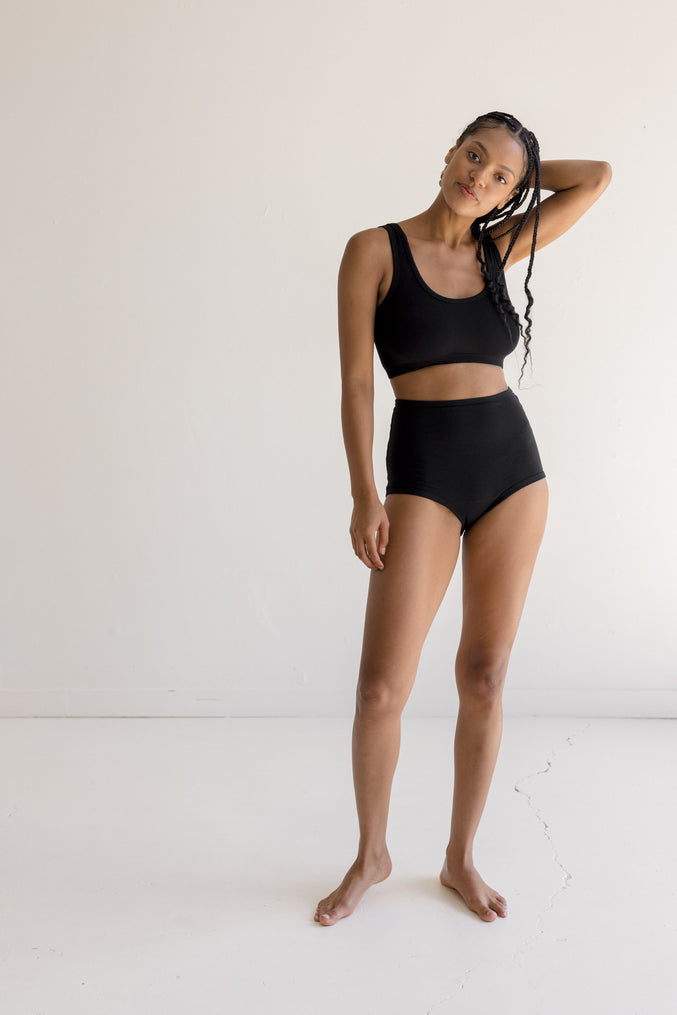 FULL-COVERAGE BRA, black