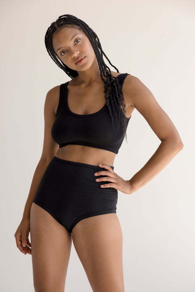 FULL-COVERAGE BRA, black