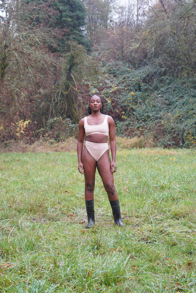 WIDE-STRAP BRA, slipper