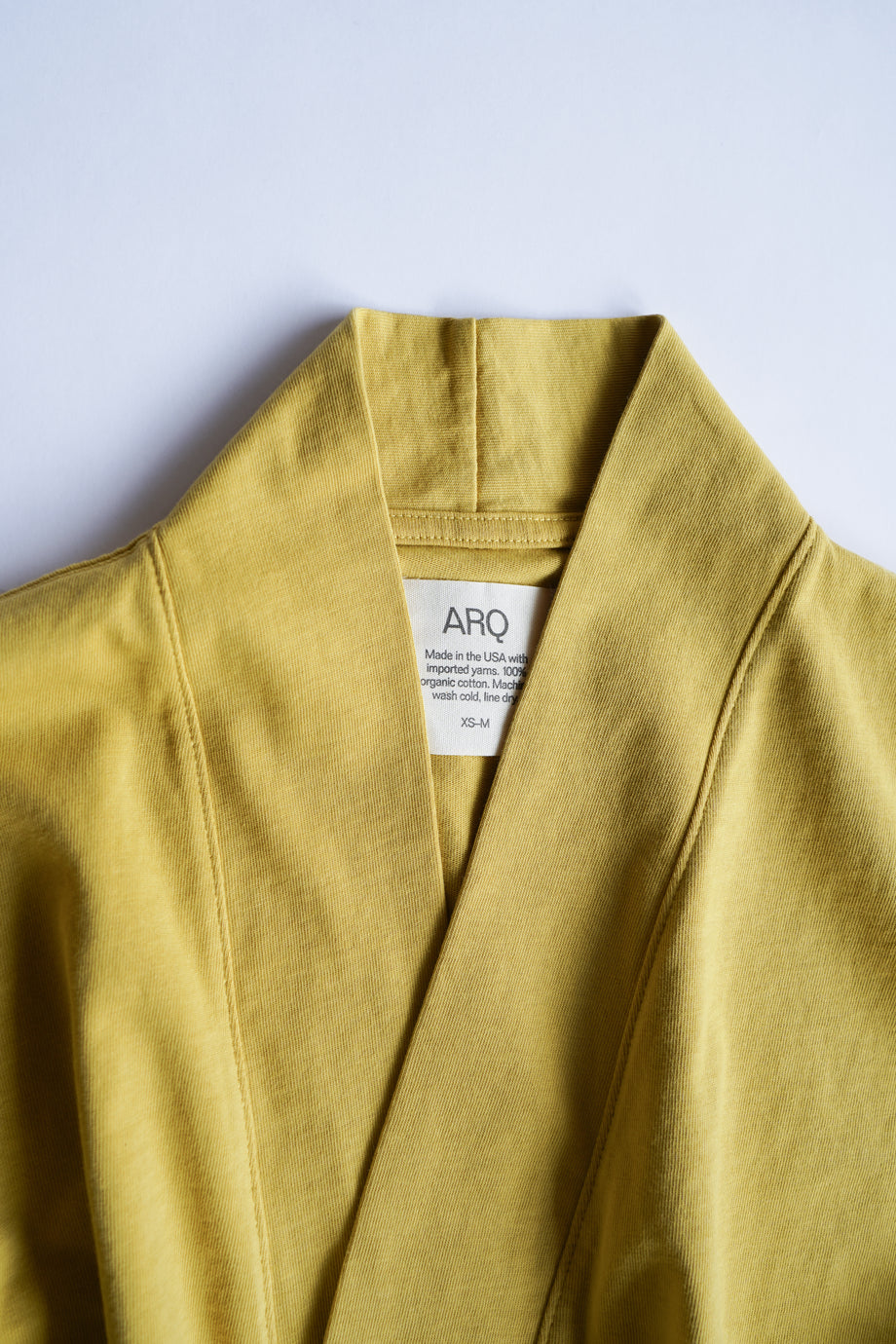 SHORT ROBE, chartreuse