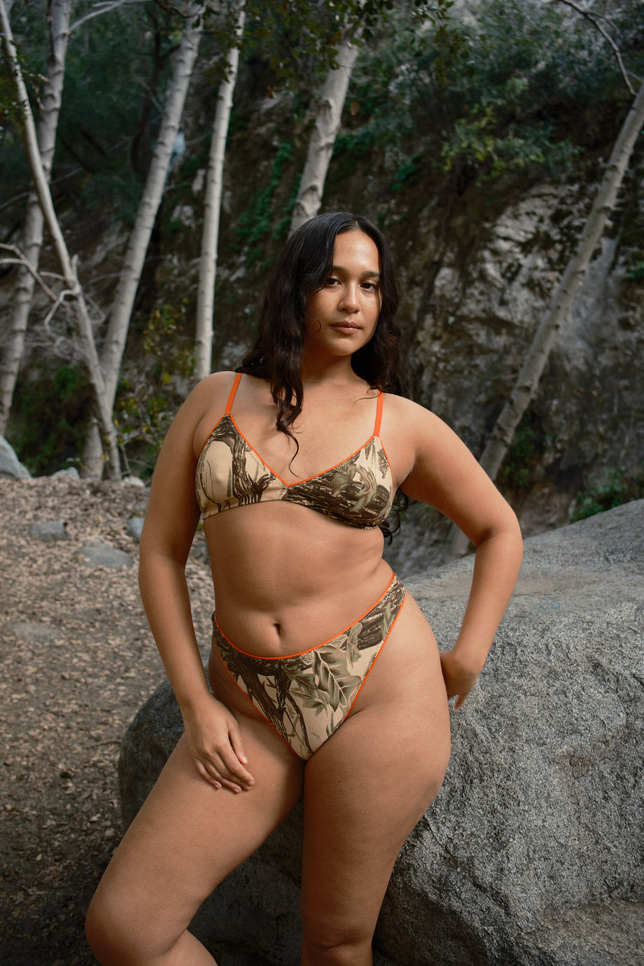 MATILDA THONG, camo/hi-vis