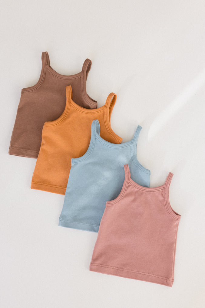 LEIF BABY TANK, bluebell
