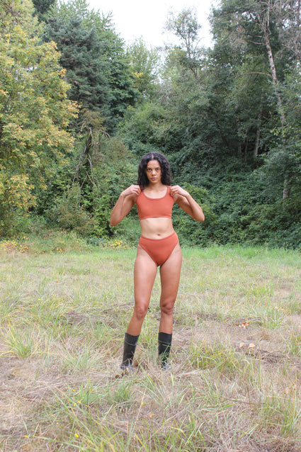 FULL-COVERAGE BRA, cognac