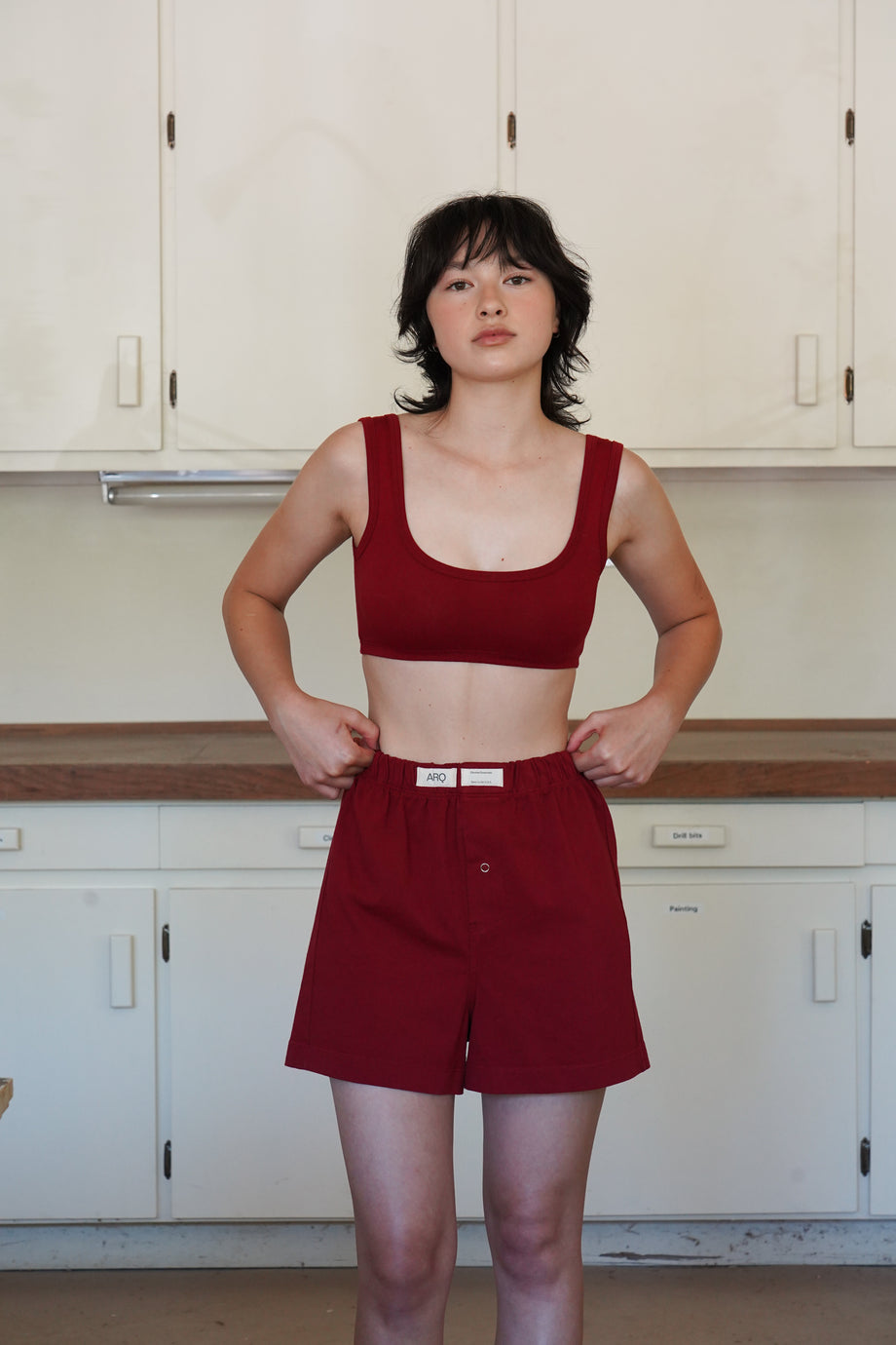 WIDE-STRAP BRA, juice