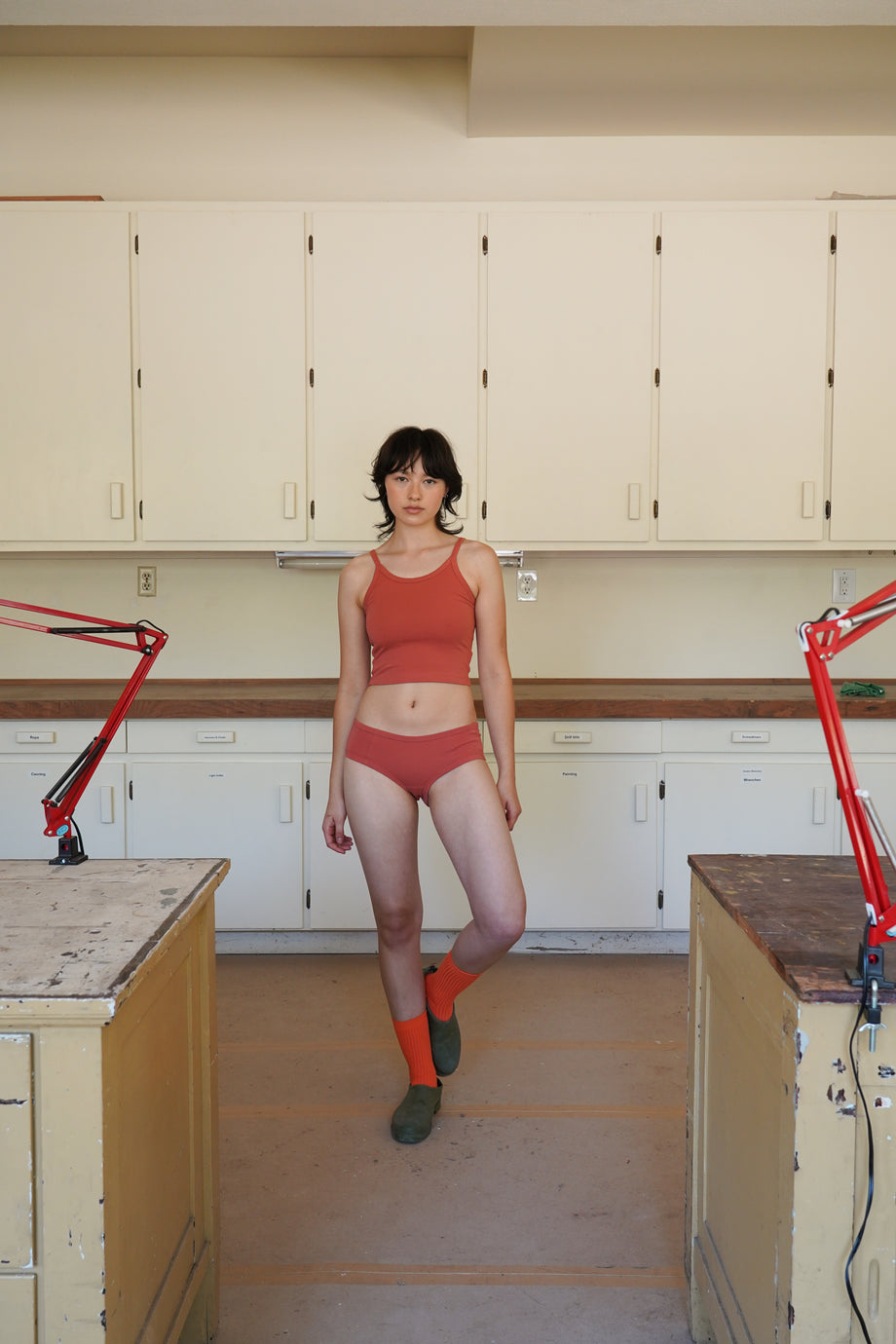 BOY SHORTS, pink peppercorn