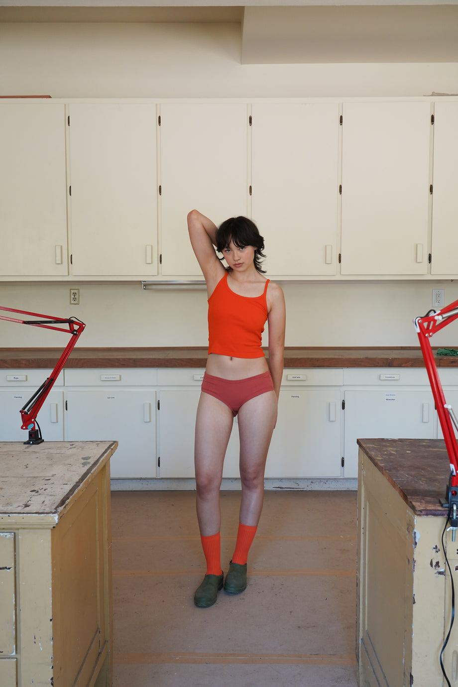 BOY SHORTS, pink peppercorn