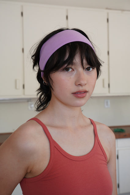 WIDE HEADBAND, sugarplum
