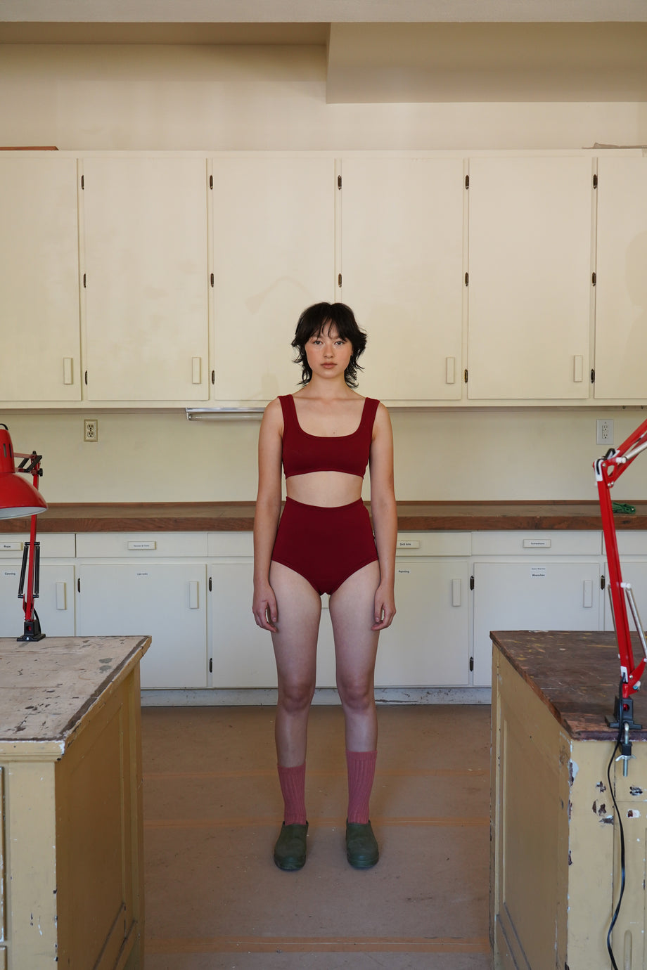 WIDE-STRAP BRA, juice