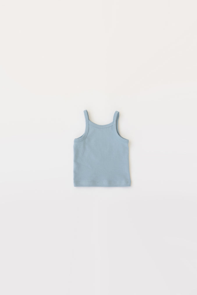 LEIF BABY TANK, bluebell