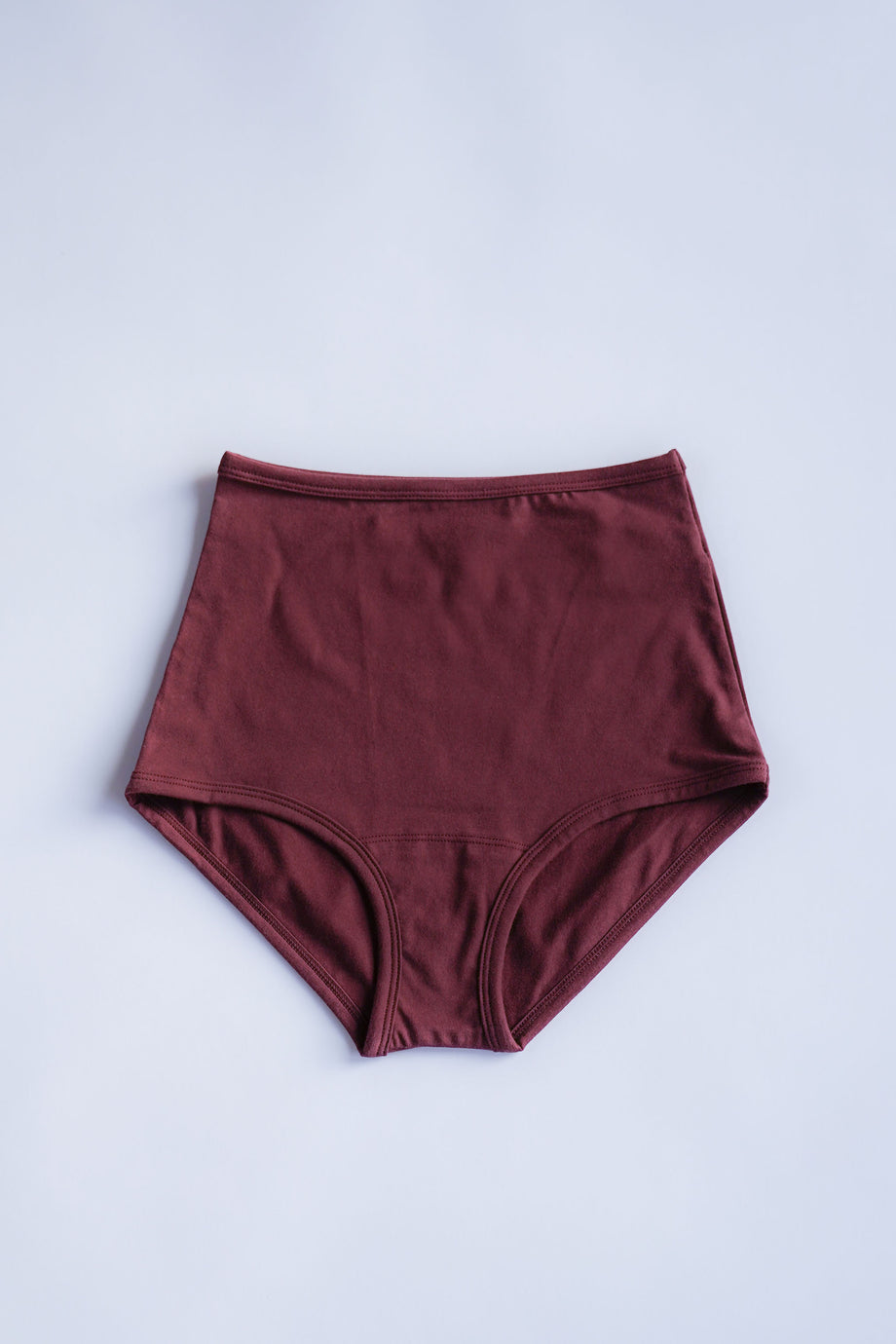 HIGH-RISE UNDIES, burgundy