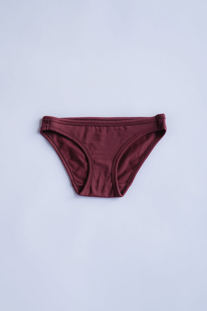 LOU UNDIES, burgundy