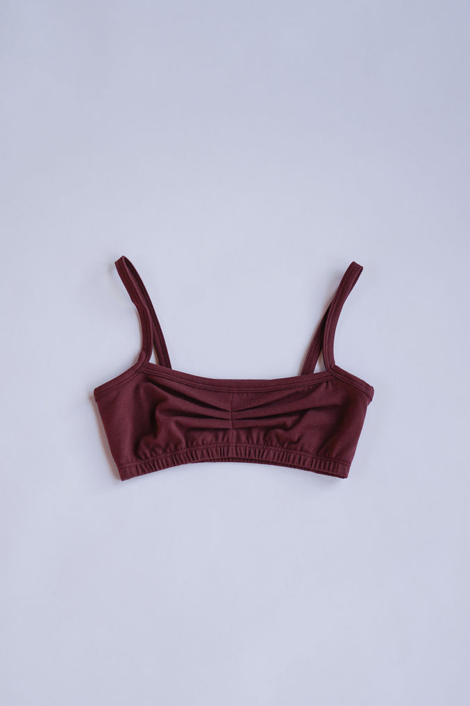 ZELDA BANDEAU, burgundy