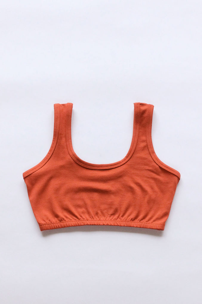 FULL-COVERAGE BRA, cadmium