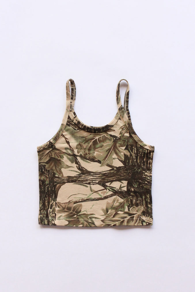 CROP TANK, camo