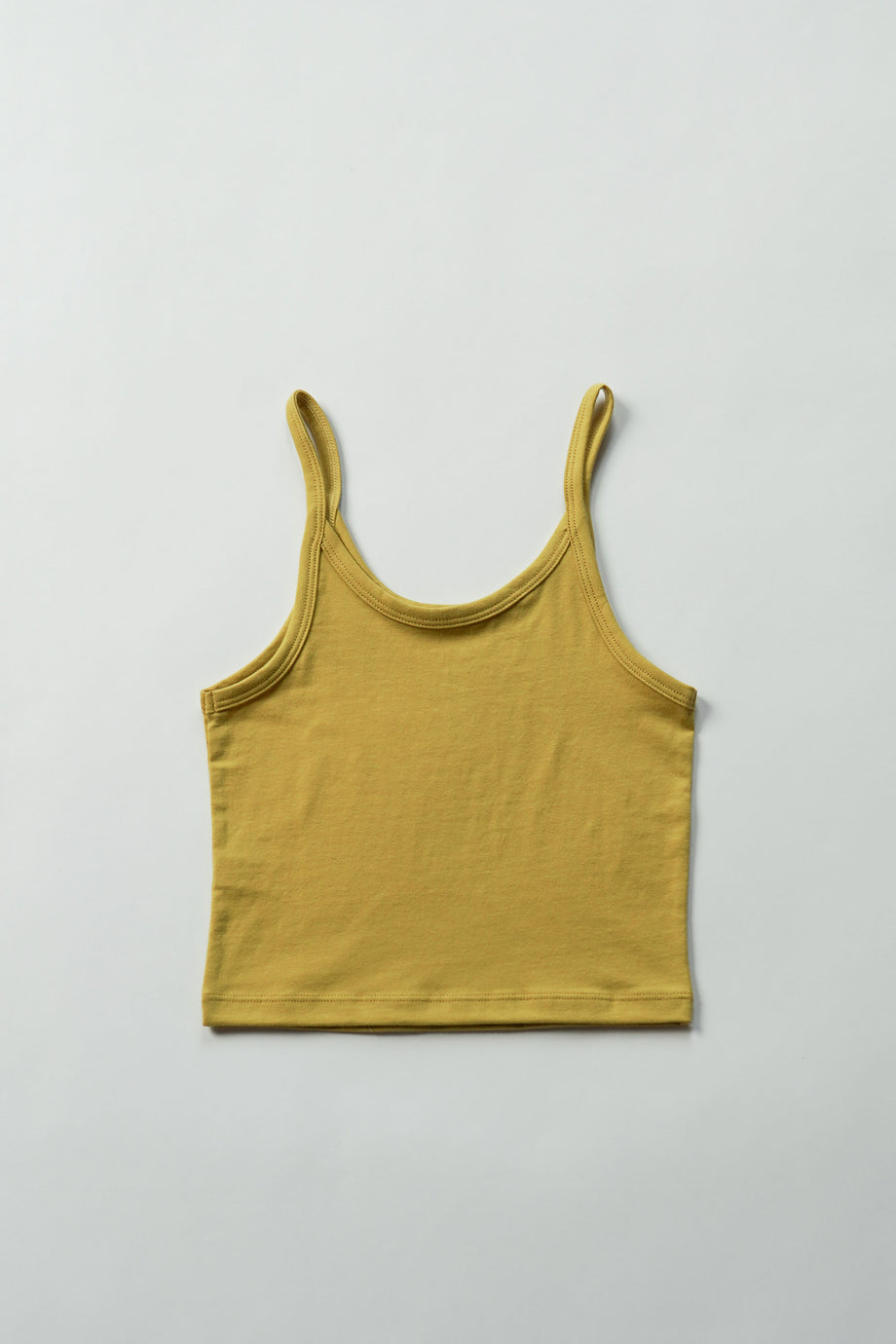 CROP TANK, chartreuse