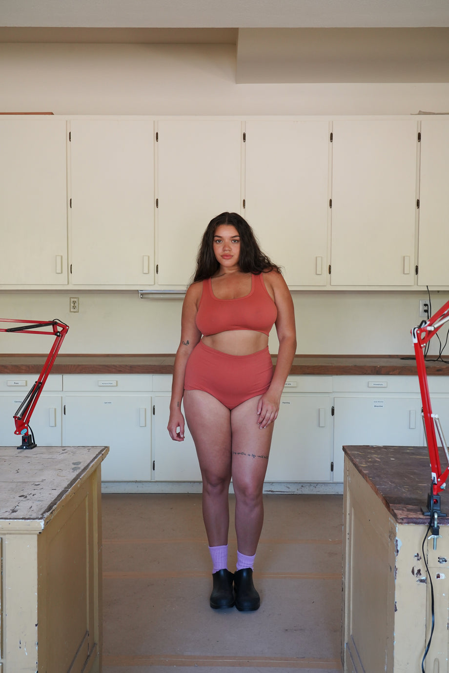 FULL-COVERAGE BRA, pink peppercorn