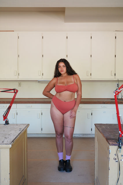 MISHA UNDIES, pink peppercorn
