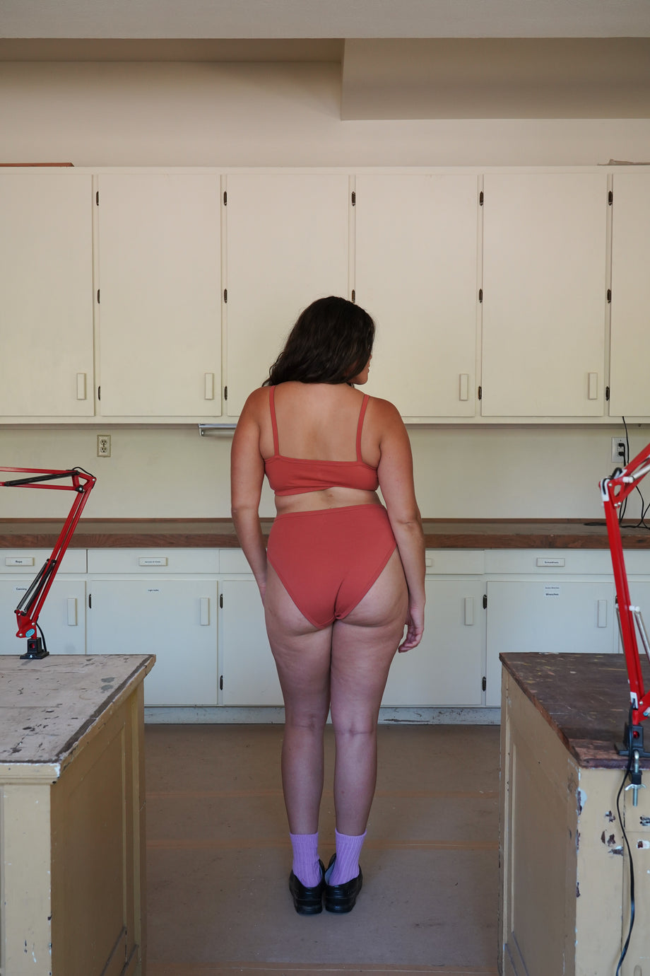 MISHA UNDIES, pink peppercorn
