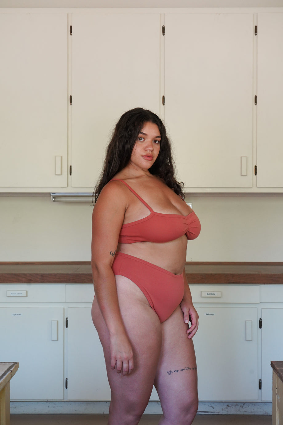 MISHA UNDIES, pink peppercorn