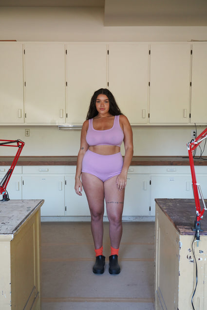 HIGH-RISE UNDIES, sugarplum