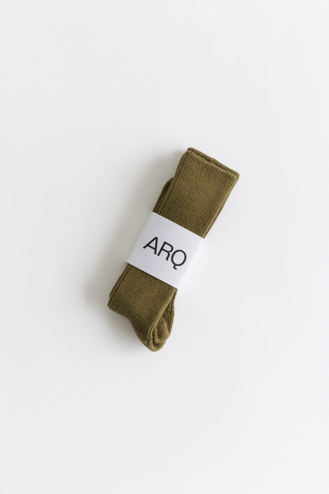 WES SOCKS, olive