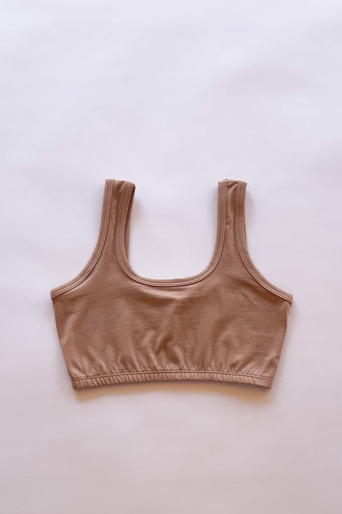 FULL-COVERAGE BRA, porcini