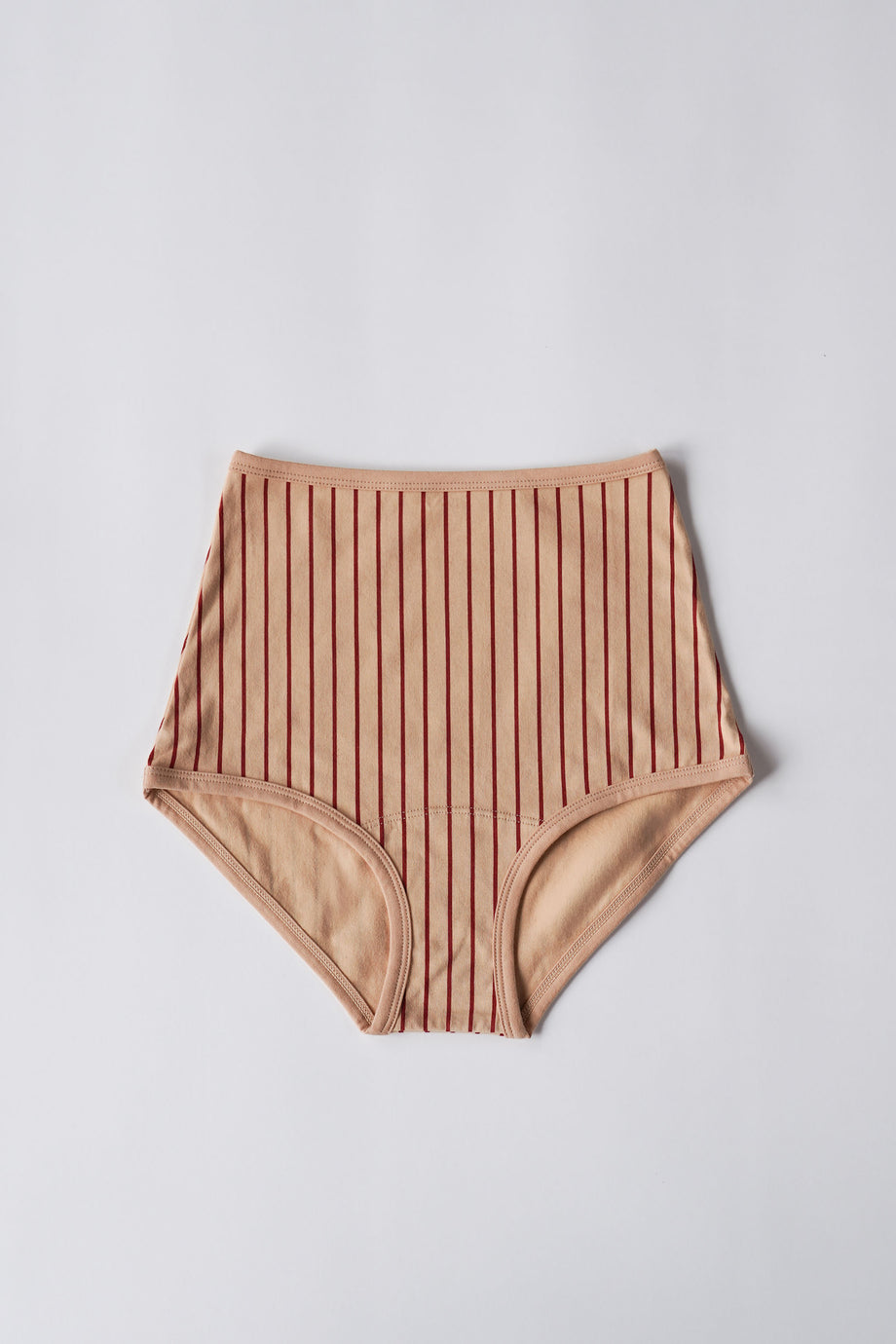HIGH-RISE UNDIES, shirting stripe