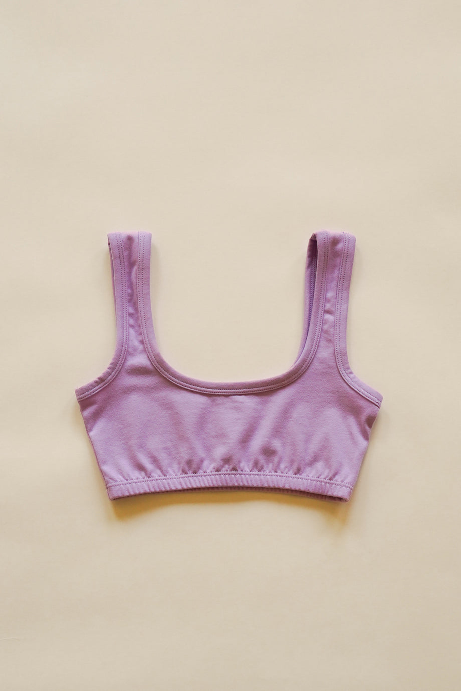 WIDE-STRAP BRA, sugarplum