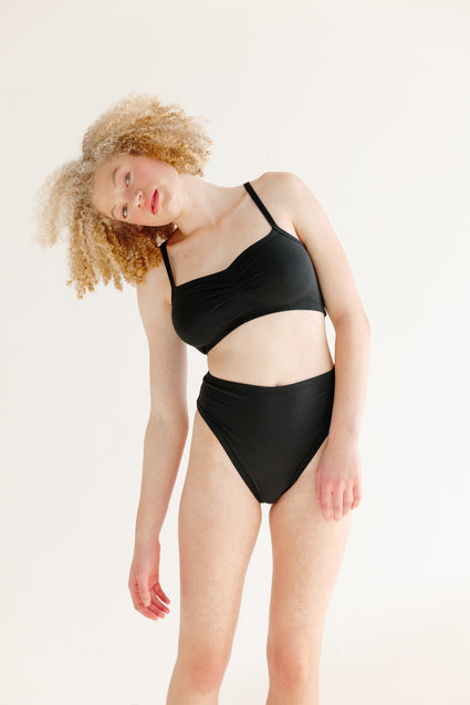 MISHA UNDIES, black