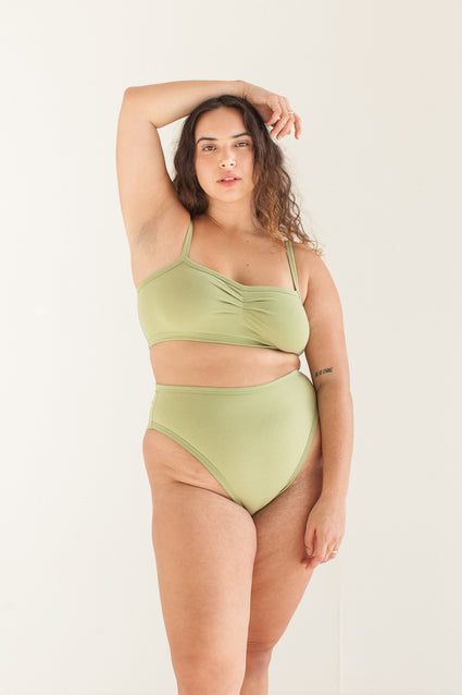 ZELDA BANDEAU, pistachio